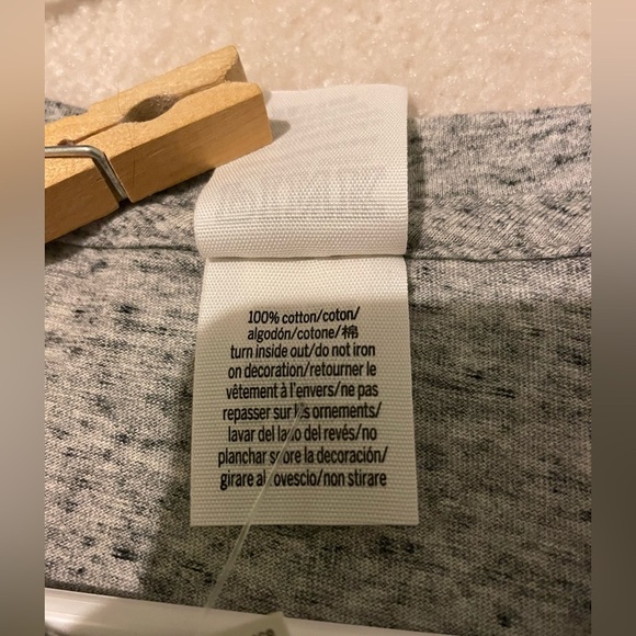 VS. PINK leopard tee -oversized X-small NWT - Picture 5 of 6